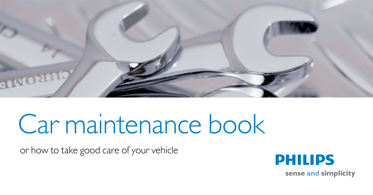Philips automotive - Maintenance book 